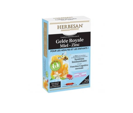 Gel herbesano Roy+Miel+Zinc Amperio 20en oferta