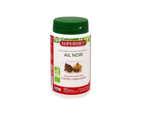 Gelul 90 de ajo negro orgánico Superdieten oferta