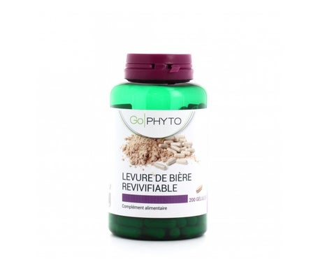 Go Phyto Levure de Bière Revivifiable Bio 200capsen oferta