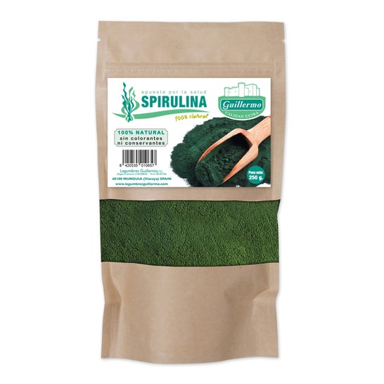 Guillermo Espirulina en Polvo Orgánico 250gen oferta