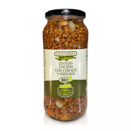 En Oferta Guillermo Lentejas Cocidas Con Cereales Y Verduras Bio 540Gren Oferta