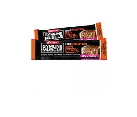 Gymline Bars Naranja y Chocolate 50% 1Pcsen oferta