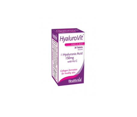 Health Aid Hyalurovit (Ácido Hialurónico) 150mg 30 Comp.en oferta