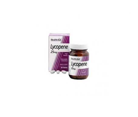 Health Aid Lycopene 25mg 30cápsen oferta