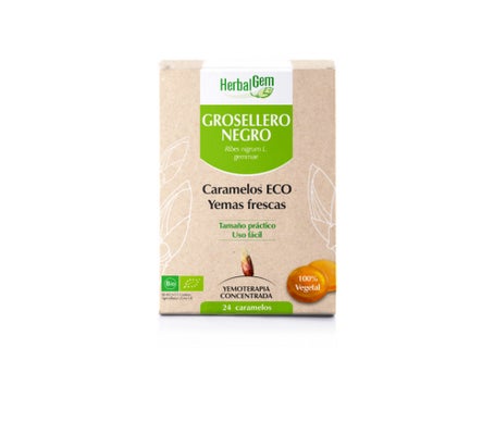 Herbalgem Grosellero Negro Caramelos Eco 24udsen oferta