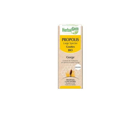 Herbalgem Propóleo Orgánico Gotas de Espectro Grande 15Mlen oferta