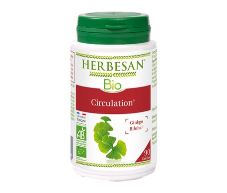 Herbesan Circulación Ginkgo Biloba Bio 90 cápsulasen oferta
