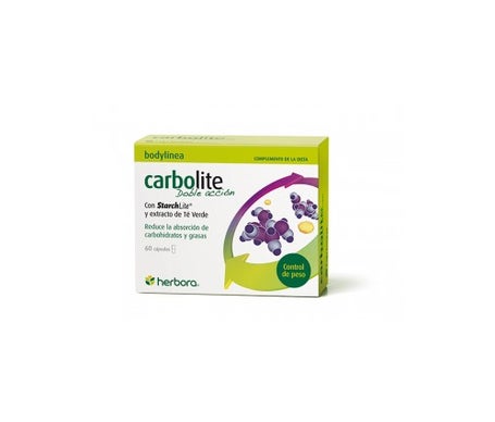Herbora Bodylinea Carbolite Doble Acción 60 Cápsulasen oferta