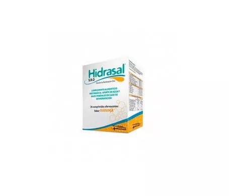 Hidrasal Comp Efervescentes Sabor Naranja 24Compen oferta
