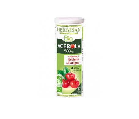 Hierba Acerola 500 Orgánica Cpr 12en oferta