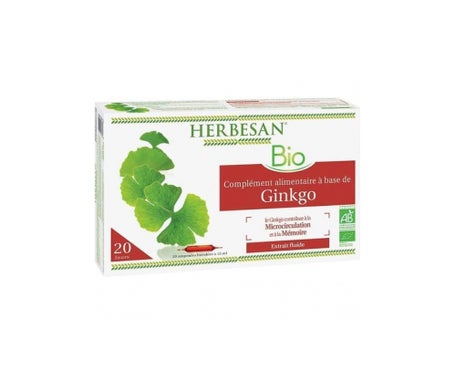 Hierba Gingo Biloba Orgánica Amp20en oferta
