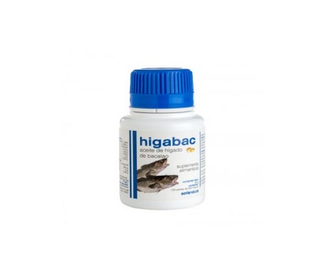 Higabac Aceite De Higado De Bacalao 125 Perlasen oferta