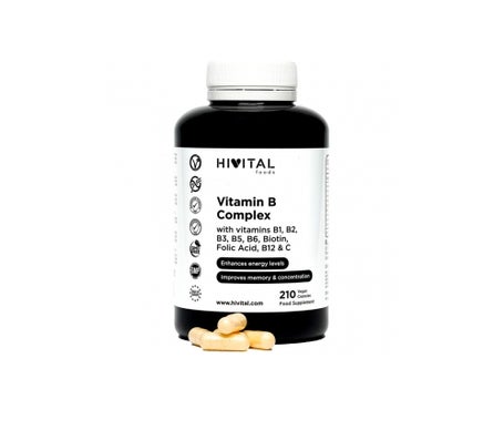 Hivital Vitamina B Complex 210 cápsulas veganasen oferta