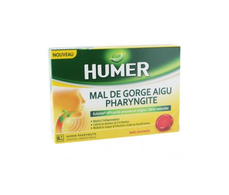 Humer Mal de Gorge Aigu Pharyngite Baies Sauvages 20compen oferta