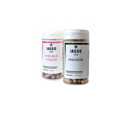 Iaggo Vita Coffret Minceur & Cheveux Ongles 2x90 gélulesen oferta