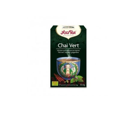 Infusión de Té Yogui Bio Cha Vert 17 sobres 30