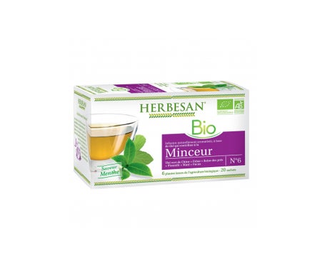 Infusión de hierbas Té verde para adelgazar Orgánico 20 bolsasen oferta