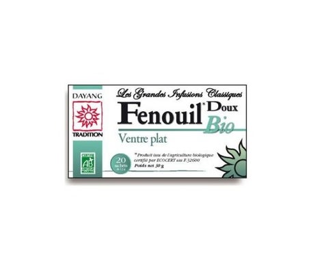 Infusión de hinojo Dayang BIO 20 sobresen oferta