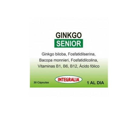 Integralia Ginkgo Senior Complemento Alimenticio 30 Compen oferta