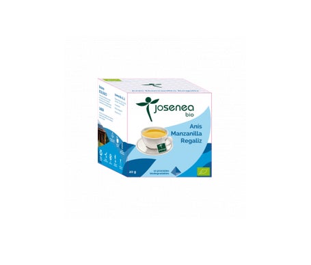 Josenea Anís Manzanilla y Regaliz Bio 10udsen oferta