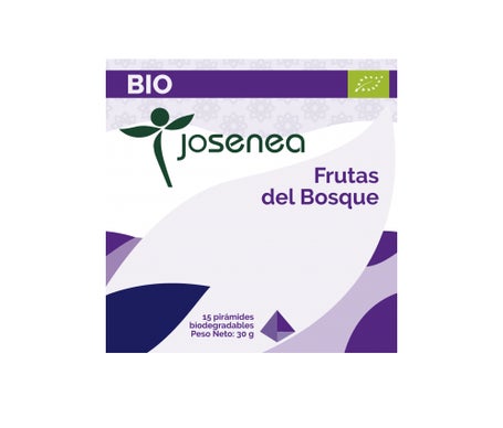 Josenea frutas del bosque bio caja 15 pirámidesen oferta