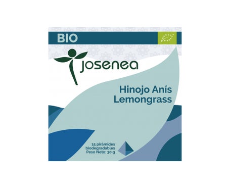 Josenea hinojo anís lemongrass bio caja 15 pirámidesen oferta