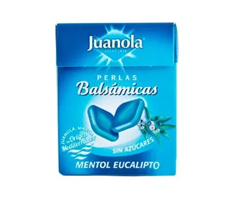Juanola® perlas sabor mentol eucalipto 25gen oferta