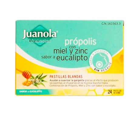 Juanola® Própolis Con Miel Y Zinc 24Udsen Oferta