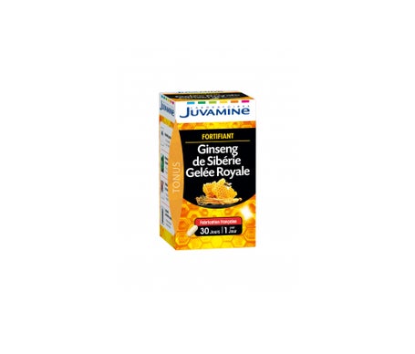 Juvamine Ginseng De Siberie Gelee Royale Fortifant 30 Gélulesen oferta