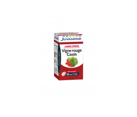 Juvamine Vigne Rouge Cassis 2000 Mg Jambes Légères 30 Comprimen oferta