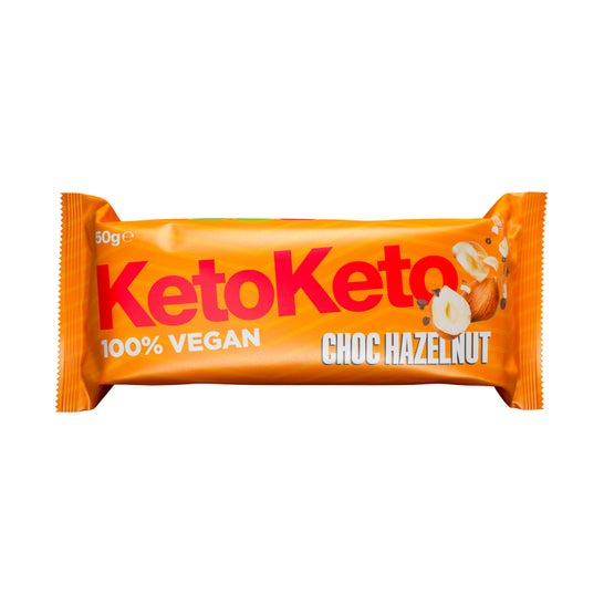 Keto Keto Barrita Energética Vegana Cacao Y Avellanas 50Gen oferta