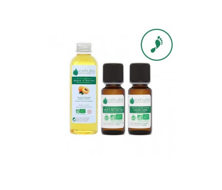 Kit de masaje de pies Voshuiles 3 aceitesen oferta