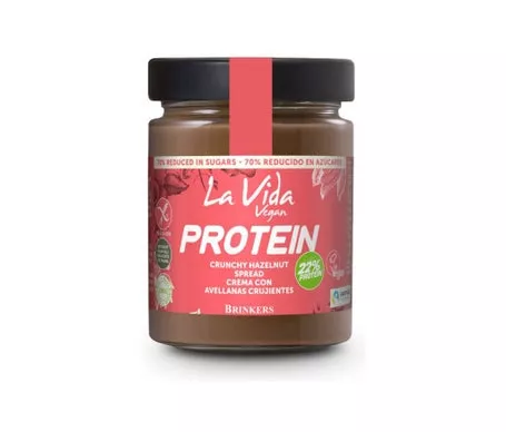 La Vida Vegan Crema Avellana Crujien Protein 270gen oferta