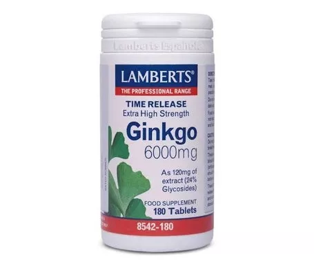 Lamberts Ginkgo extra alta potencia 180 tabletasen oferta