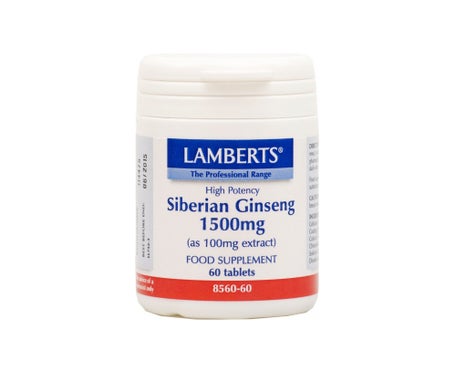 Lamberts Ginseng Siberiano 1500mg 60 Compen oferta