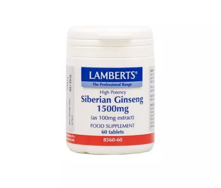 Lamberts Ginseng Siberiano 1500mg 60 Compen oferta