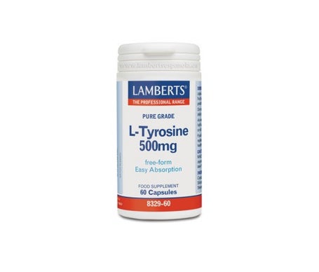 Lamberts Tirosina 500 Mg 60 Capen oferta