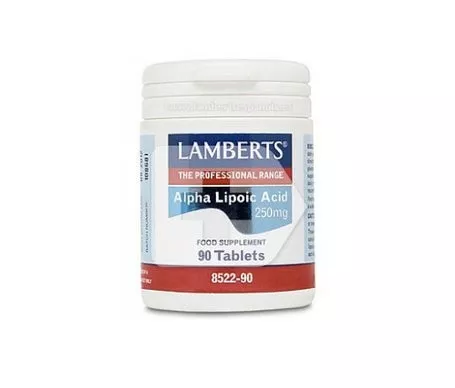 Lamberts ácido alpha lipoico 250mg 90 tabletasen oferta