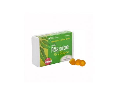 Lehning Pâte Suisse Pin Et Eucalyptus Pastilles 40en oferta