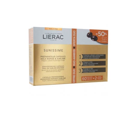 Lierac Sunissime Bronz Caps30X2en oferta