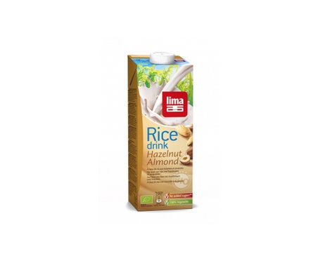 Lima Leche Arroz Avellana Almendras Bio 1l 12udsen oferta