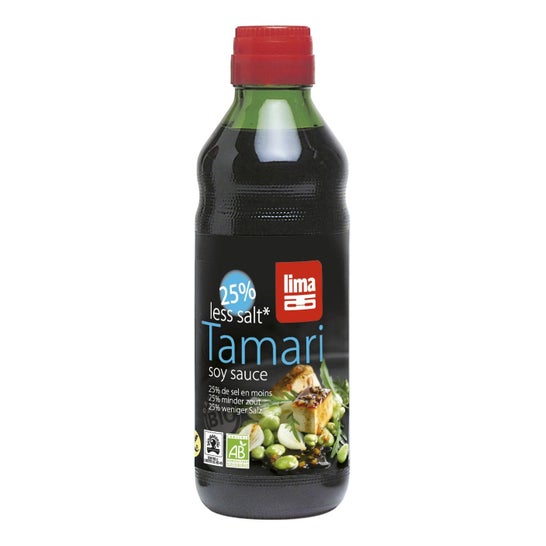 Lima Tamari 25% Menos Sal Bio 500mlen oferta
