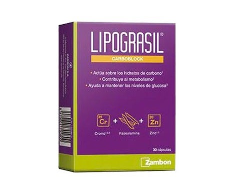 Lipograsil Carboblock 30cápsen oferta