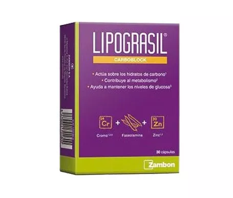 Lipograsil Carboblock 30cápsen oferta