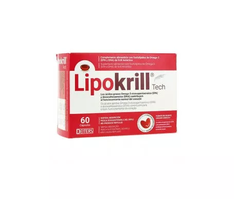 Lipokrill Tech Deiters 60 Capsulasen oferta