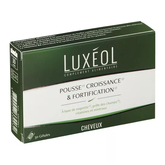 En Oferta Luxéol Crecimiento Y Fortalecimiento Del Cabello 30 Cápsulasen Oferta