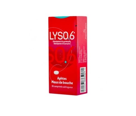 Lyso 6 Tabletas sublinguales Caja de 30en oferta
