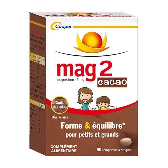 Mag 2 Cocoa Shape And Balance Box Of 60 Tablets ú Crunchen oferta