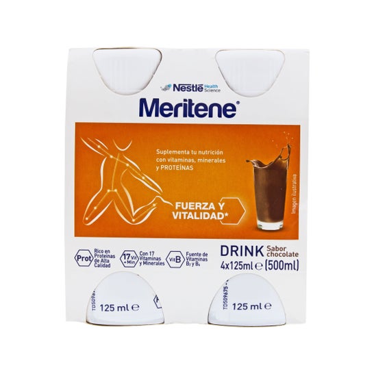 Meritene Drink chocolate 125ml x 4botellasen oferta