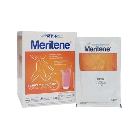 Meritene batidos sabor fresa 15 sobresen oferta